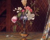 马丁 约翰逊 赫德 : Vase of Mixed Flowers
